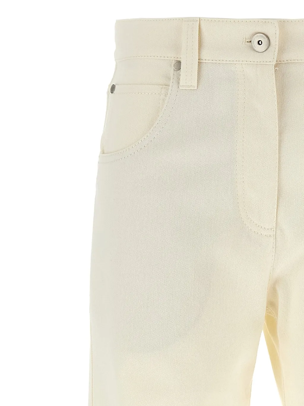 Monili Detailed Cropped Jeans