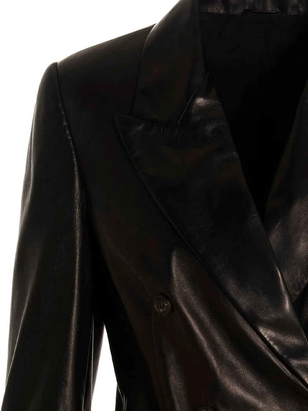 Double-Breasted Long-Sleeved Jacket