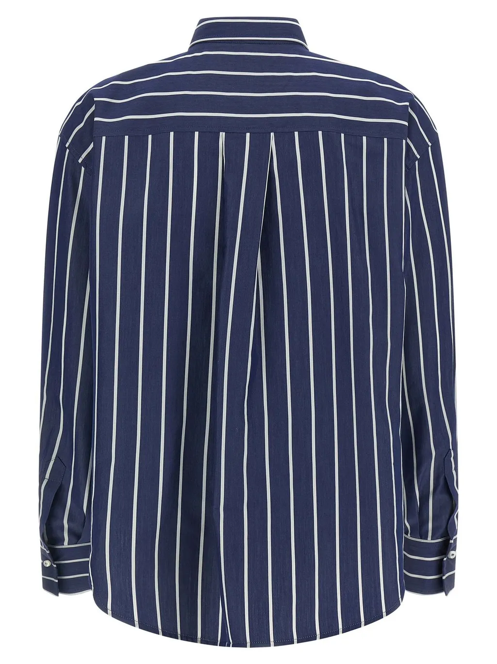 Striped Button-Up Shirt