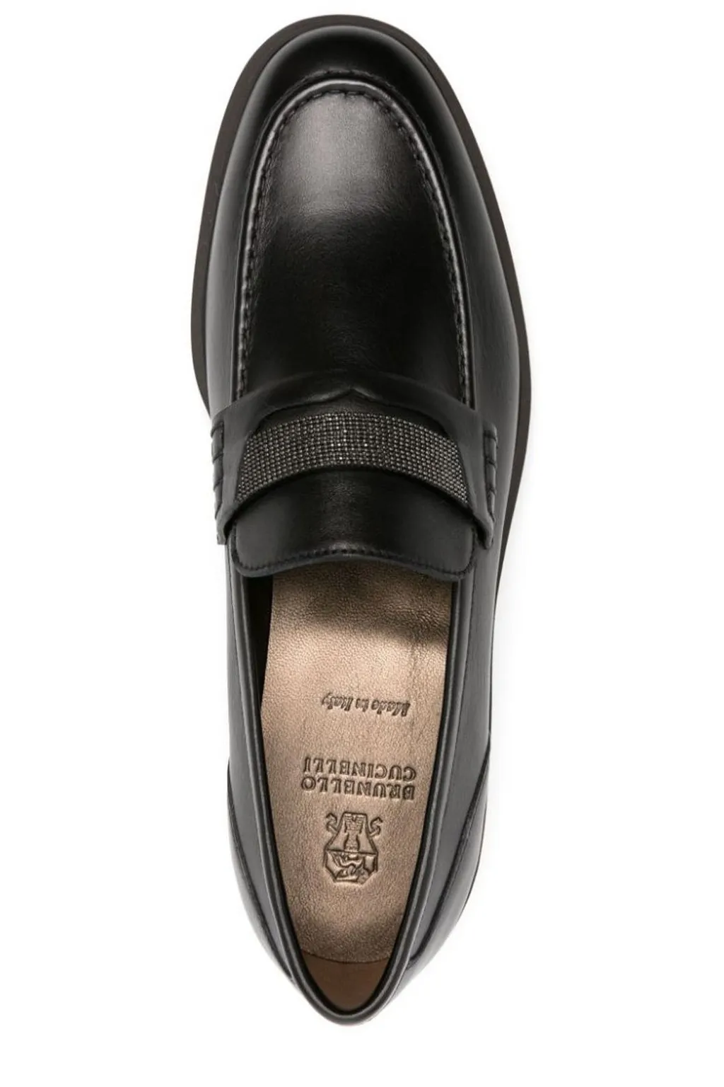 Embellished Slip-On Loafers