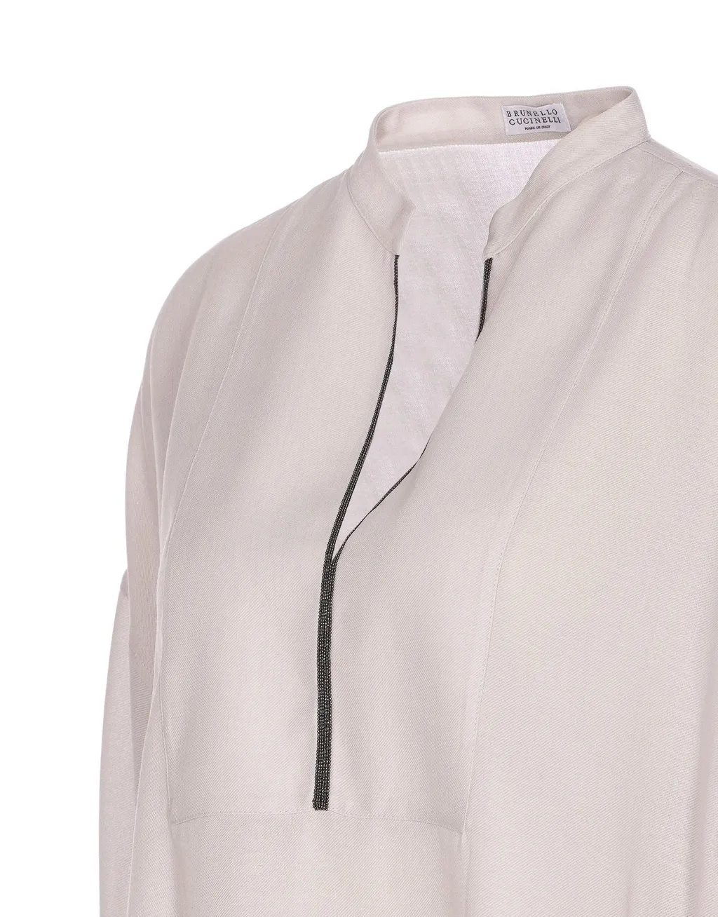 V-Neck Long-Sleeved Shirt