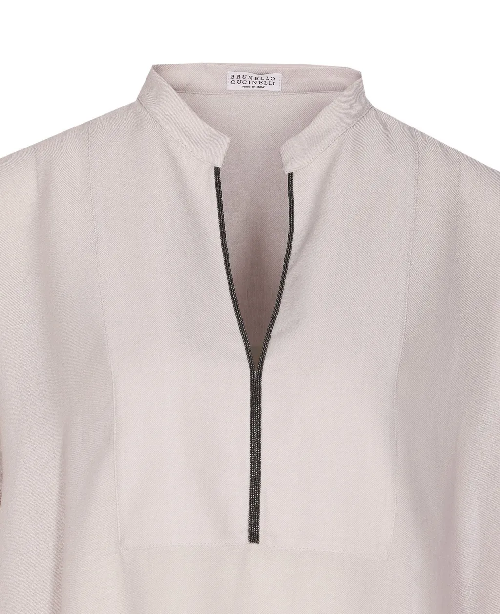 V-Neck Long-Sleeved Shirt