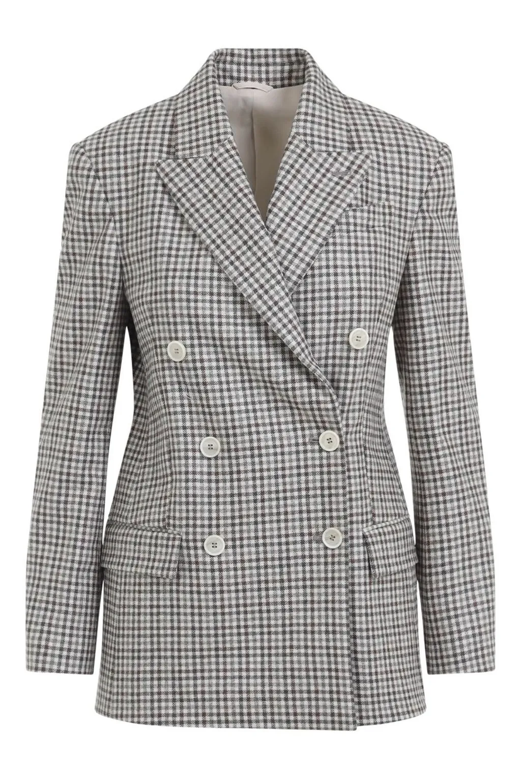 Double-Breasted Tailored Blazer