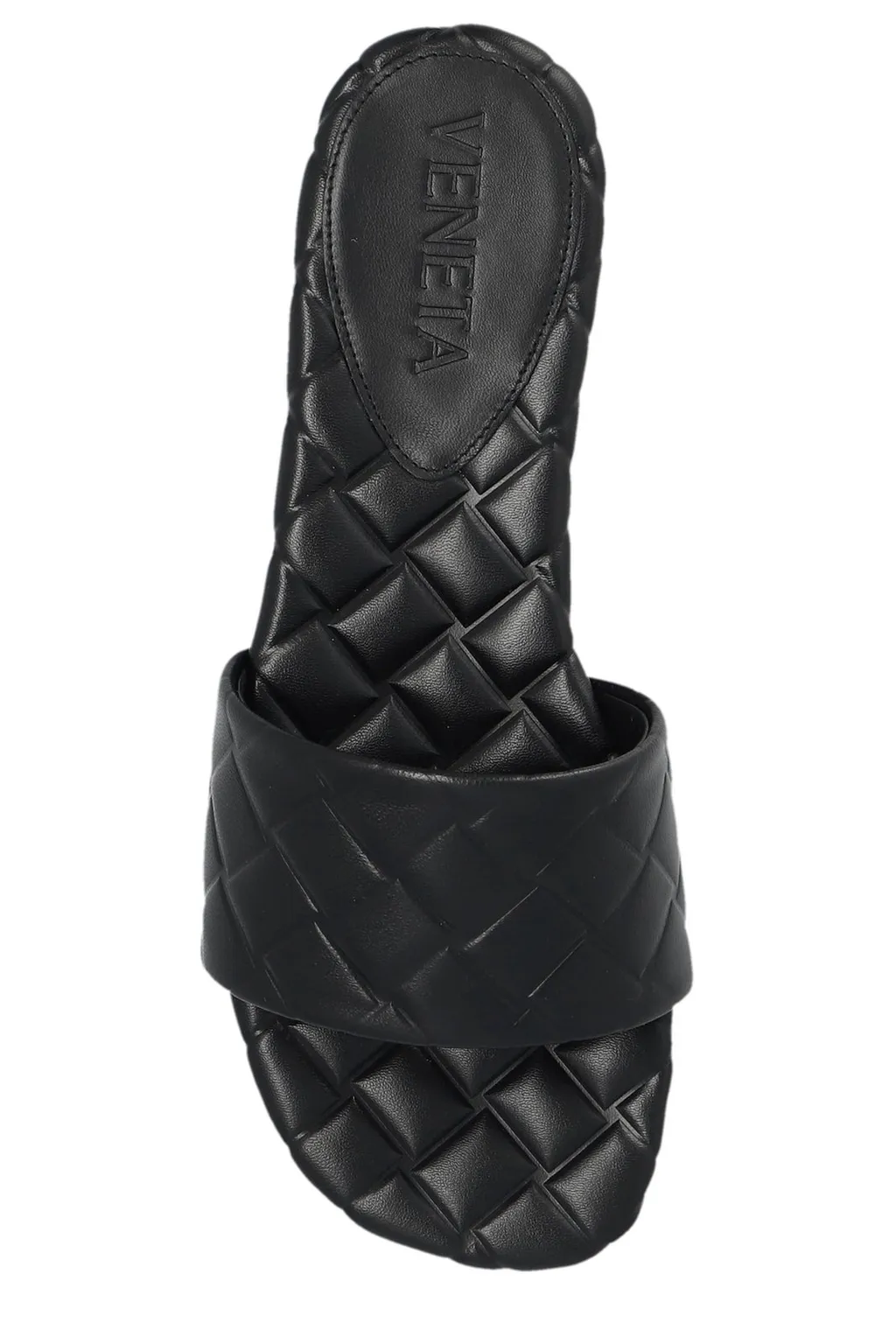 Quilted Slip-On Sandals