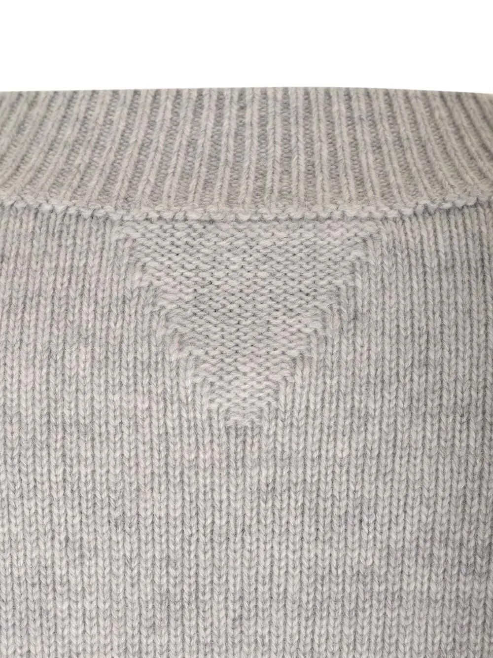Intrecciato Leather Patches Jumper