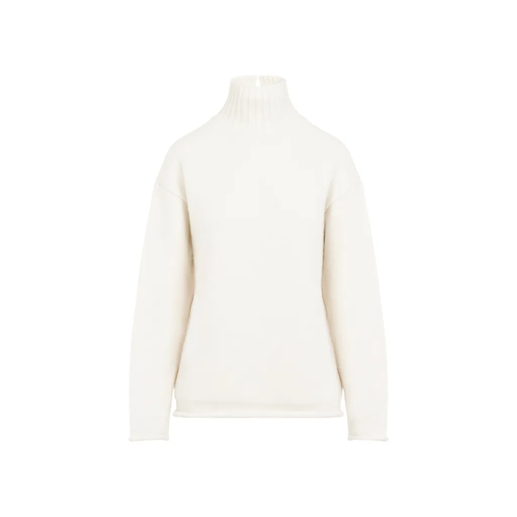 High Neck Knitted Jumper