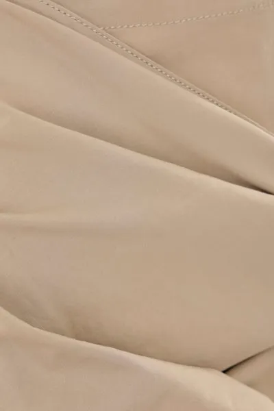 Asymmetric Hem Midi Skirt