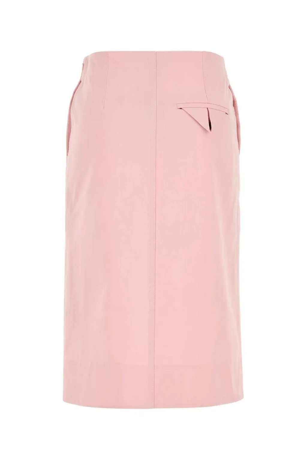 Wrap Detailed Midi Skirt