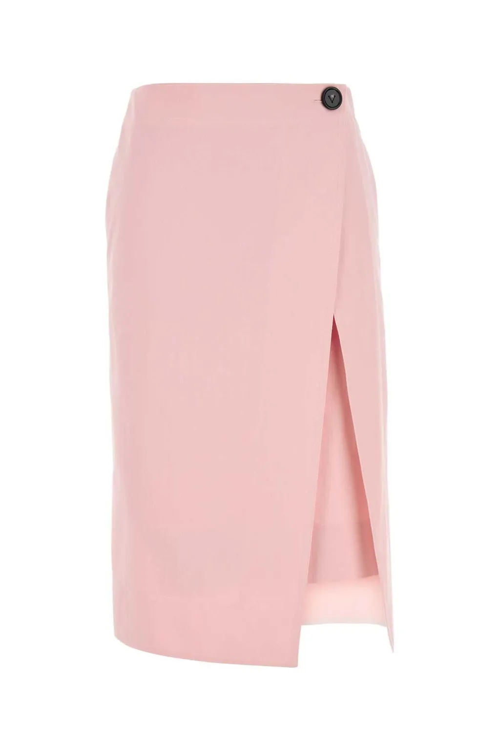 Wrap Detailed Midi Skirt