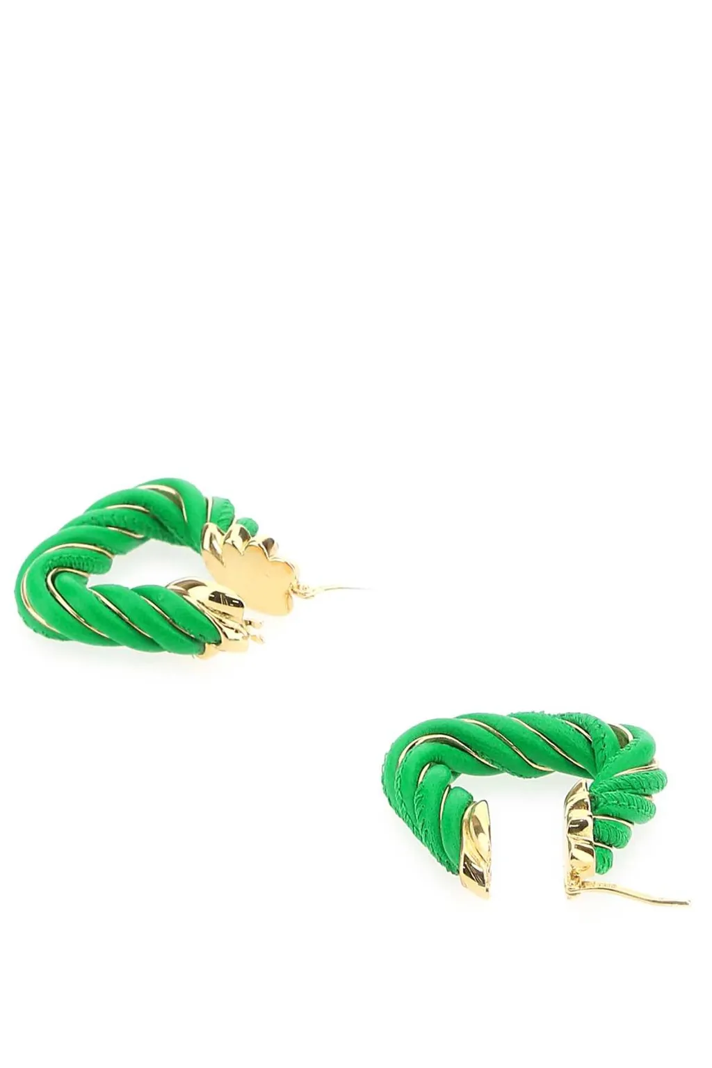 Twist Triangle Earrings
