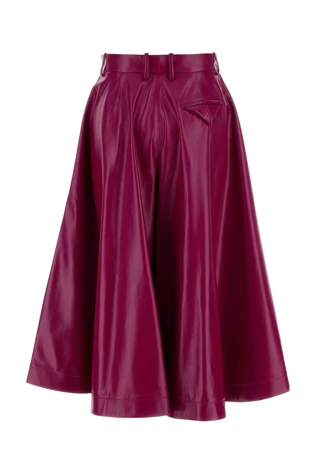 Shiny Leather Culotte