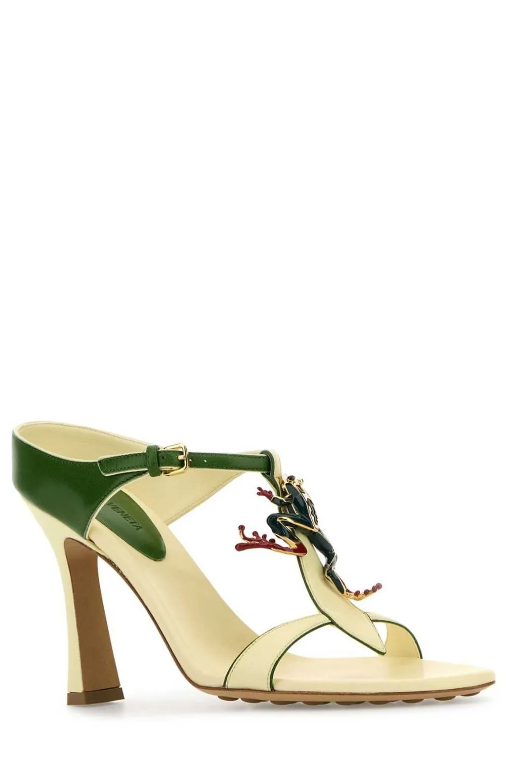 Rana Frog Embellished Heeled Sandals