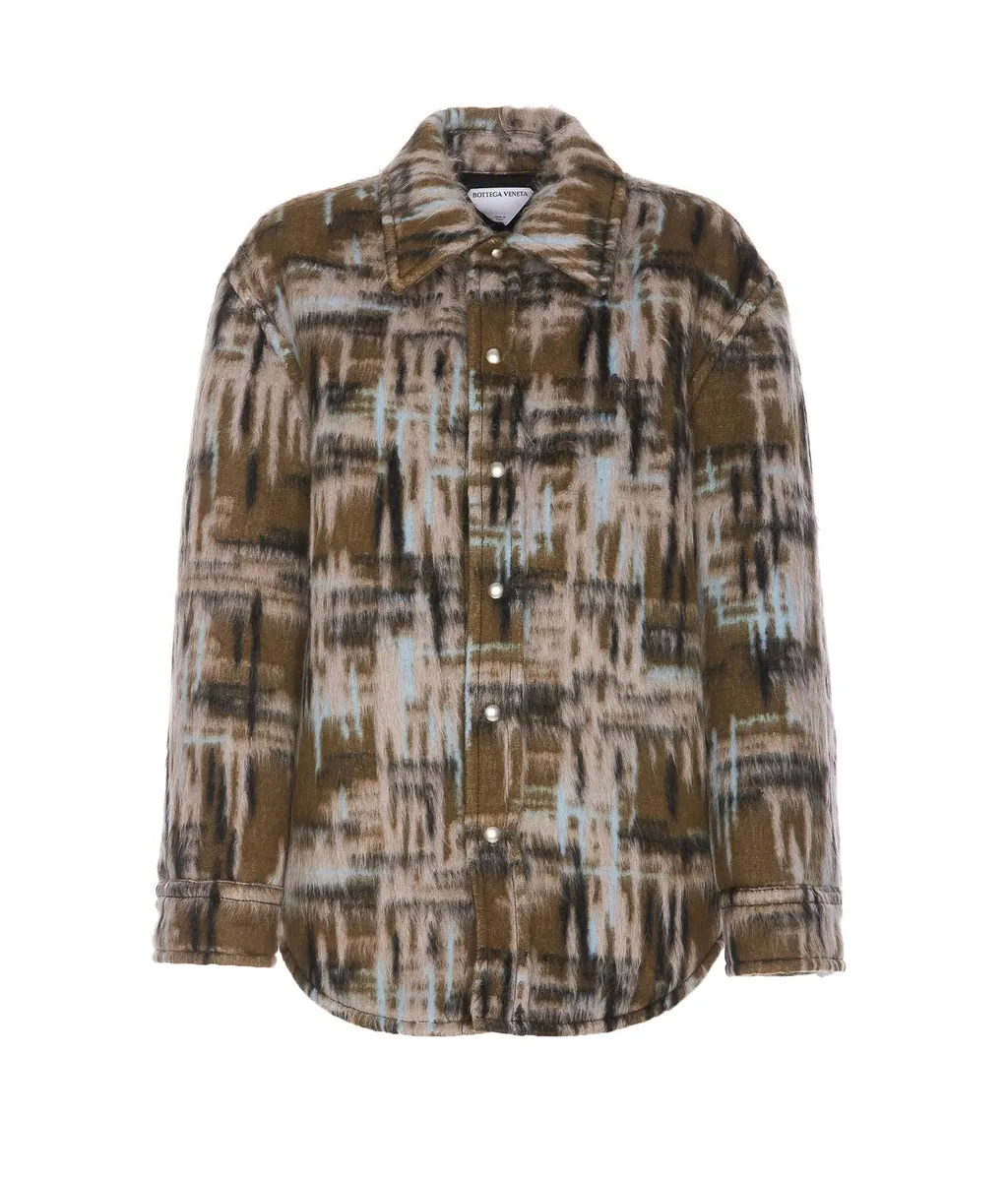 Check Patterned Relaxed Fit Jacket