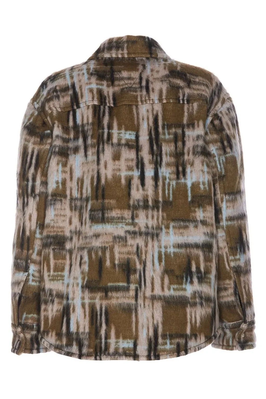 Check Patterned Relaxed Fit Jacket