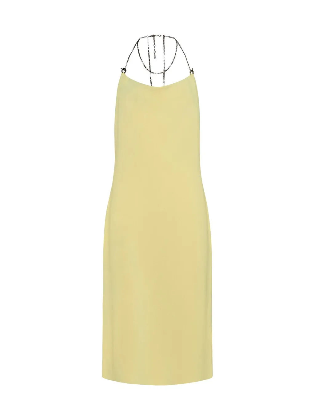 Chain Detailed Midi Dress