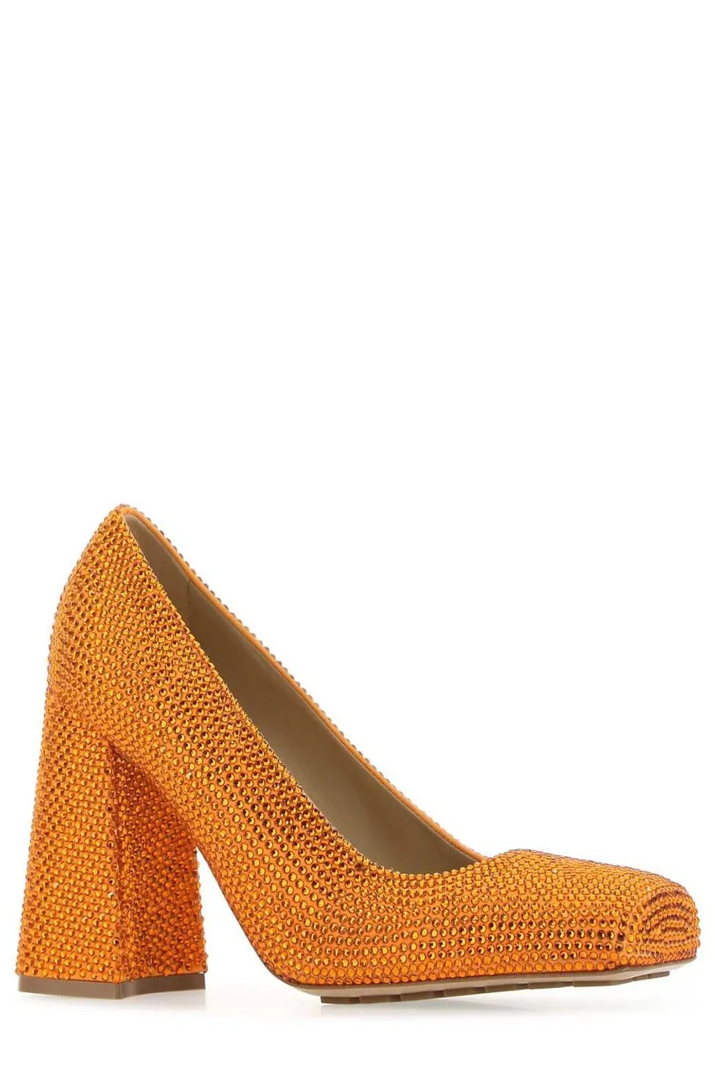 Embellished Tower Pumps