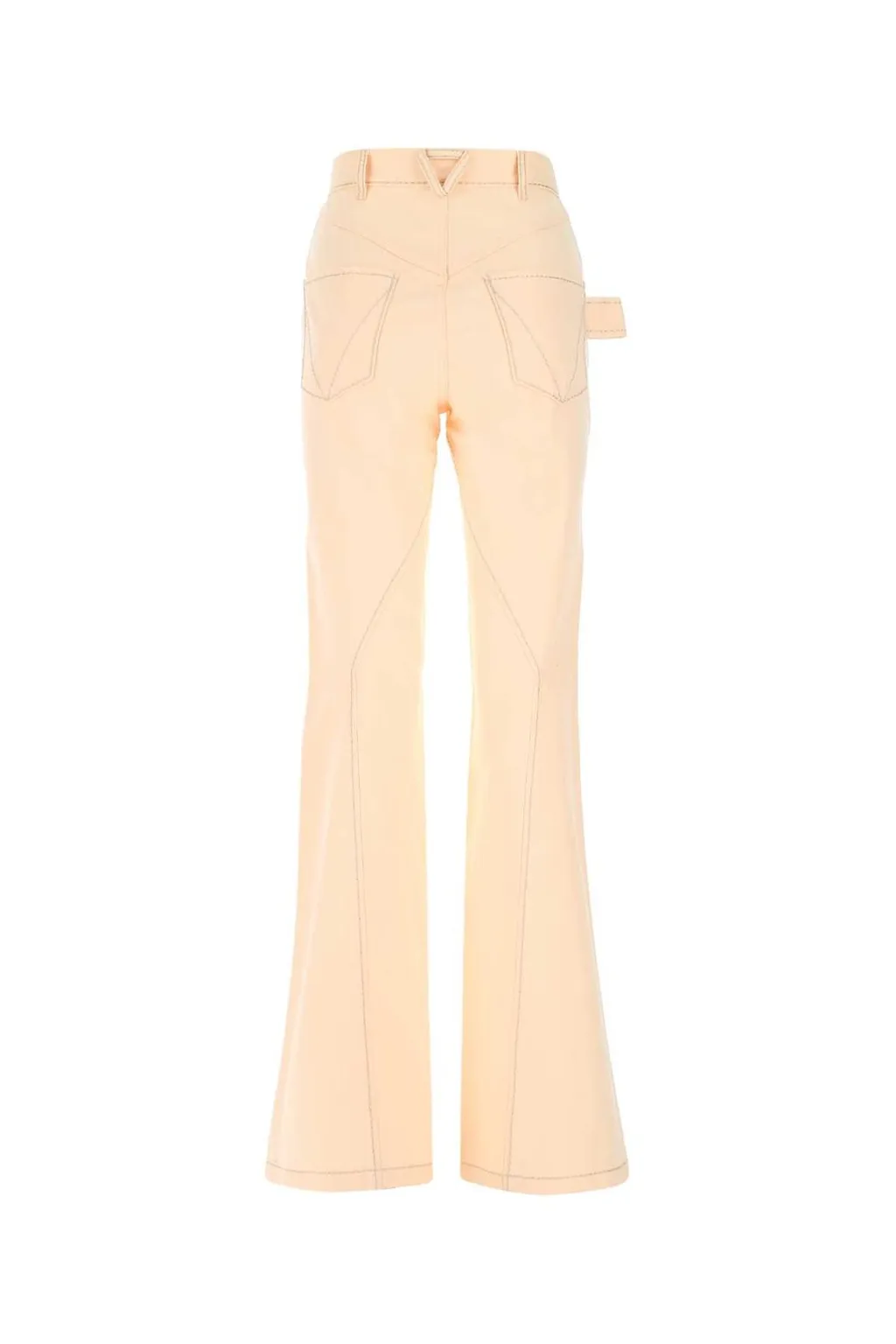 High-Waist Panelled Jeans