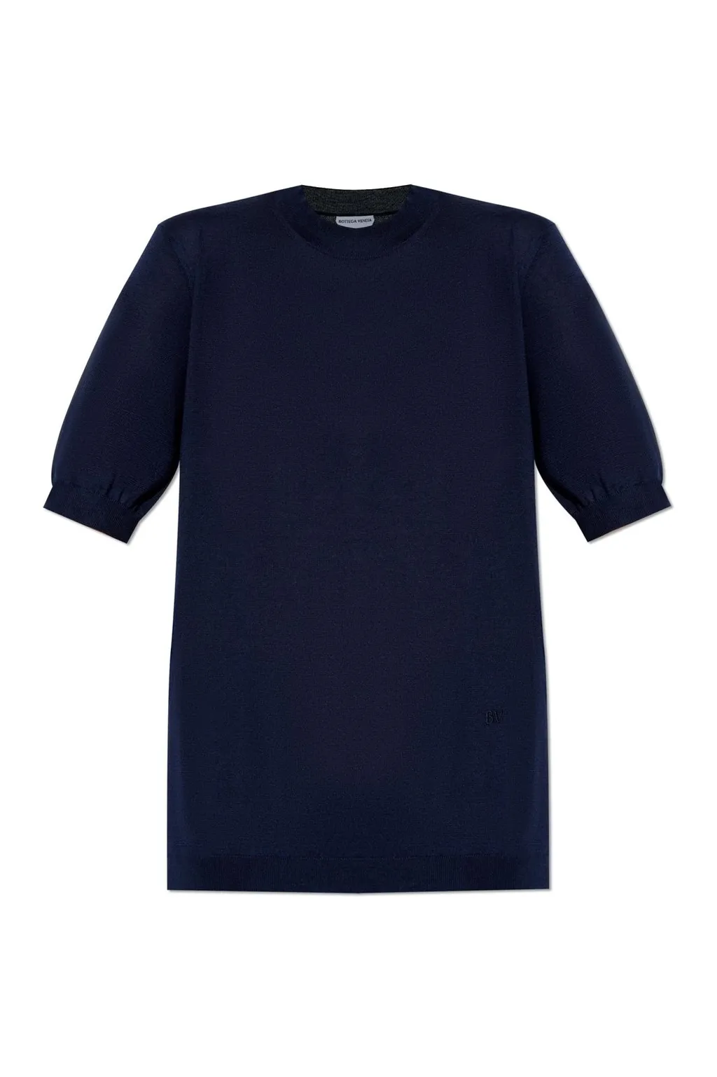 Logo Embroidered Knitted Top
