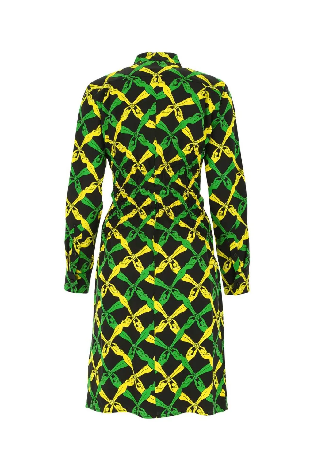 Graphic Printed Regular Fit Shirt Dress