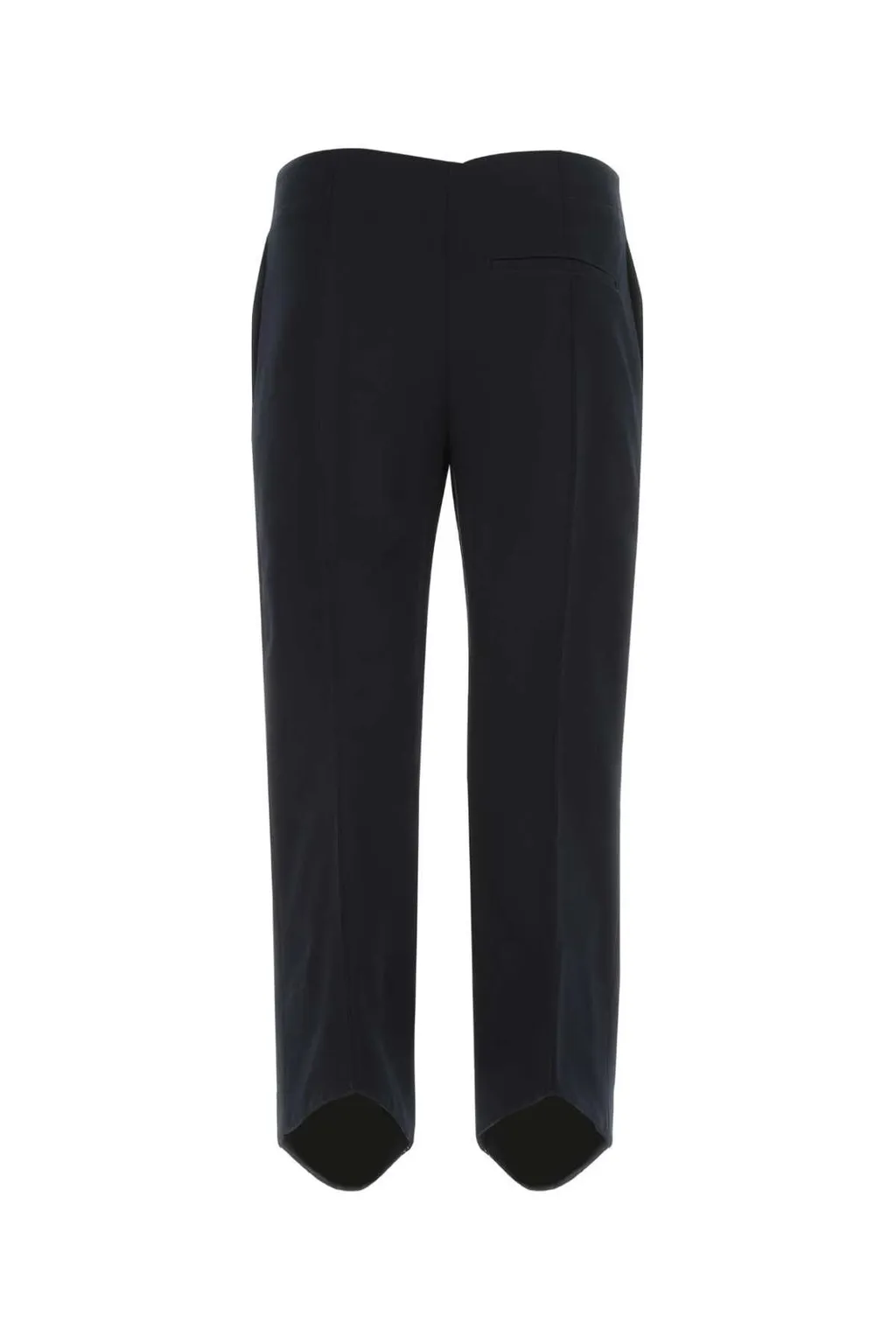 Cropped Straight-Leg Trousers