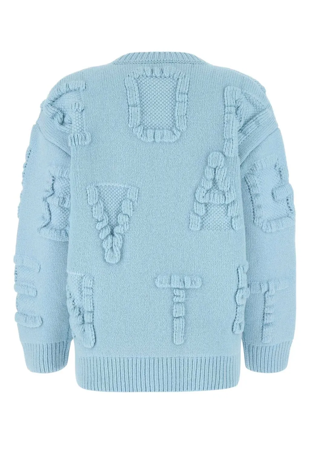 Alphabet Detailed Knitted Jumper