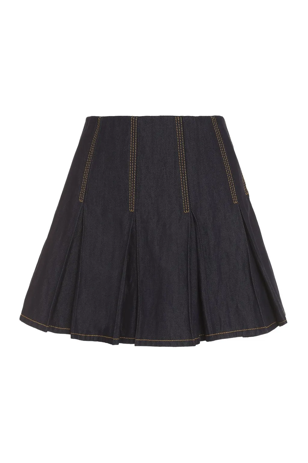 Pleated Mini Skirt