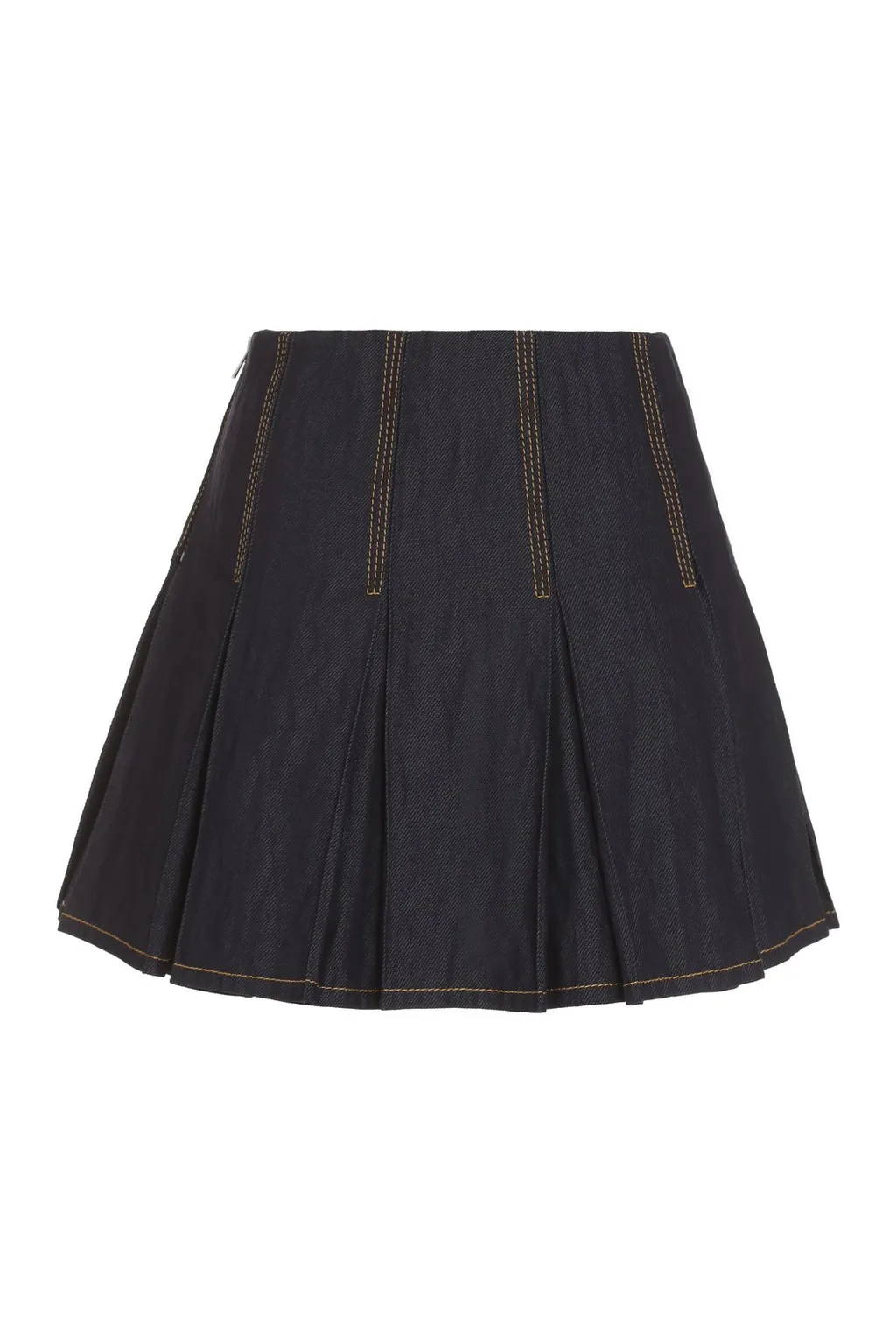 Pleated Mini Skirt