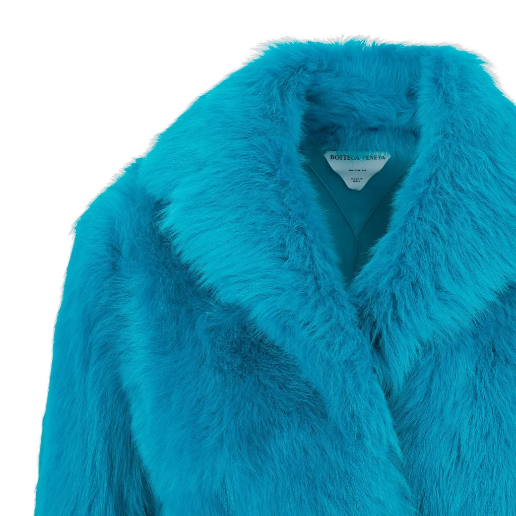 Shearling Long-Sleeved Coat