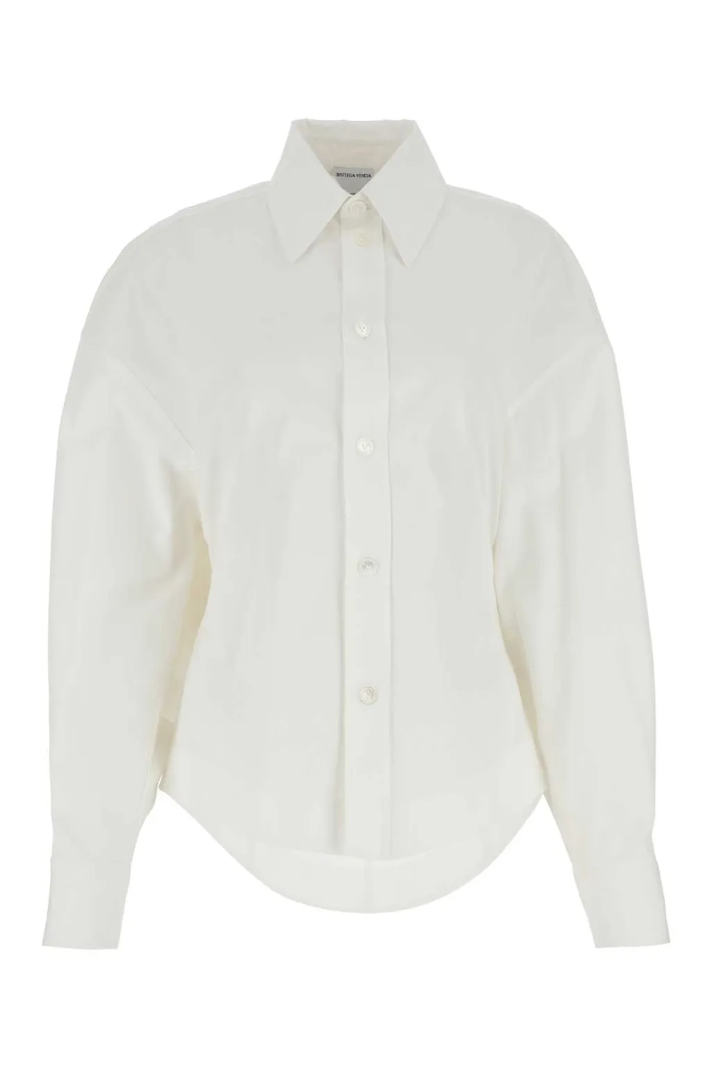 Puff-Sleeved Buttoned Shirt