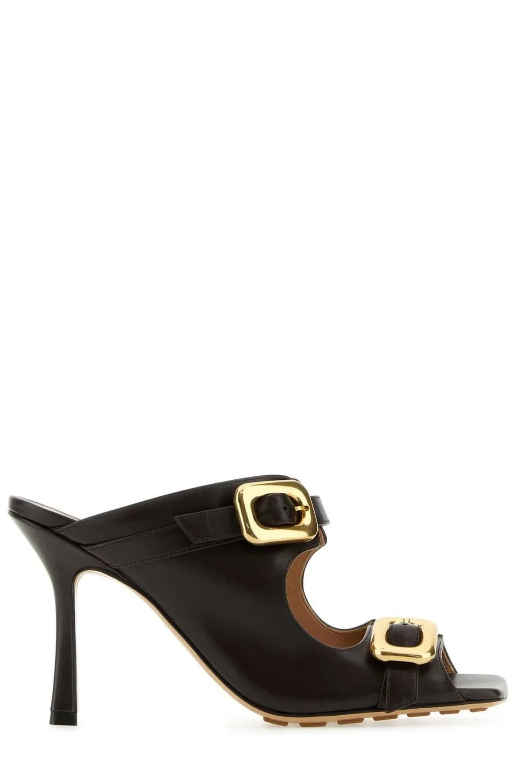 Strapped Buckle Heel Sandals