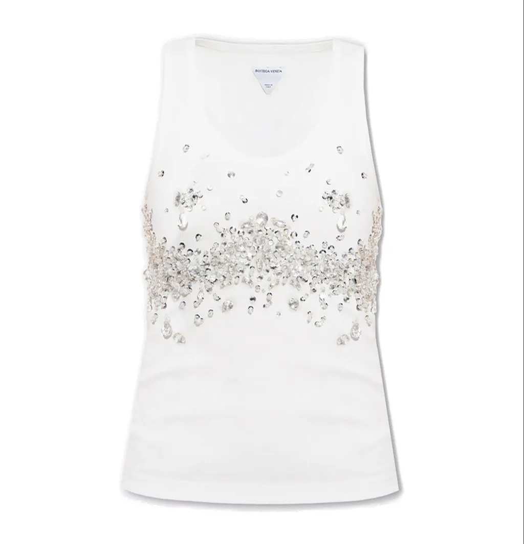 Sequins Embellished Tank Top