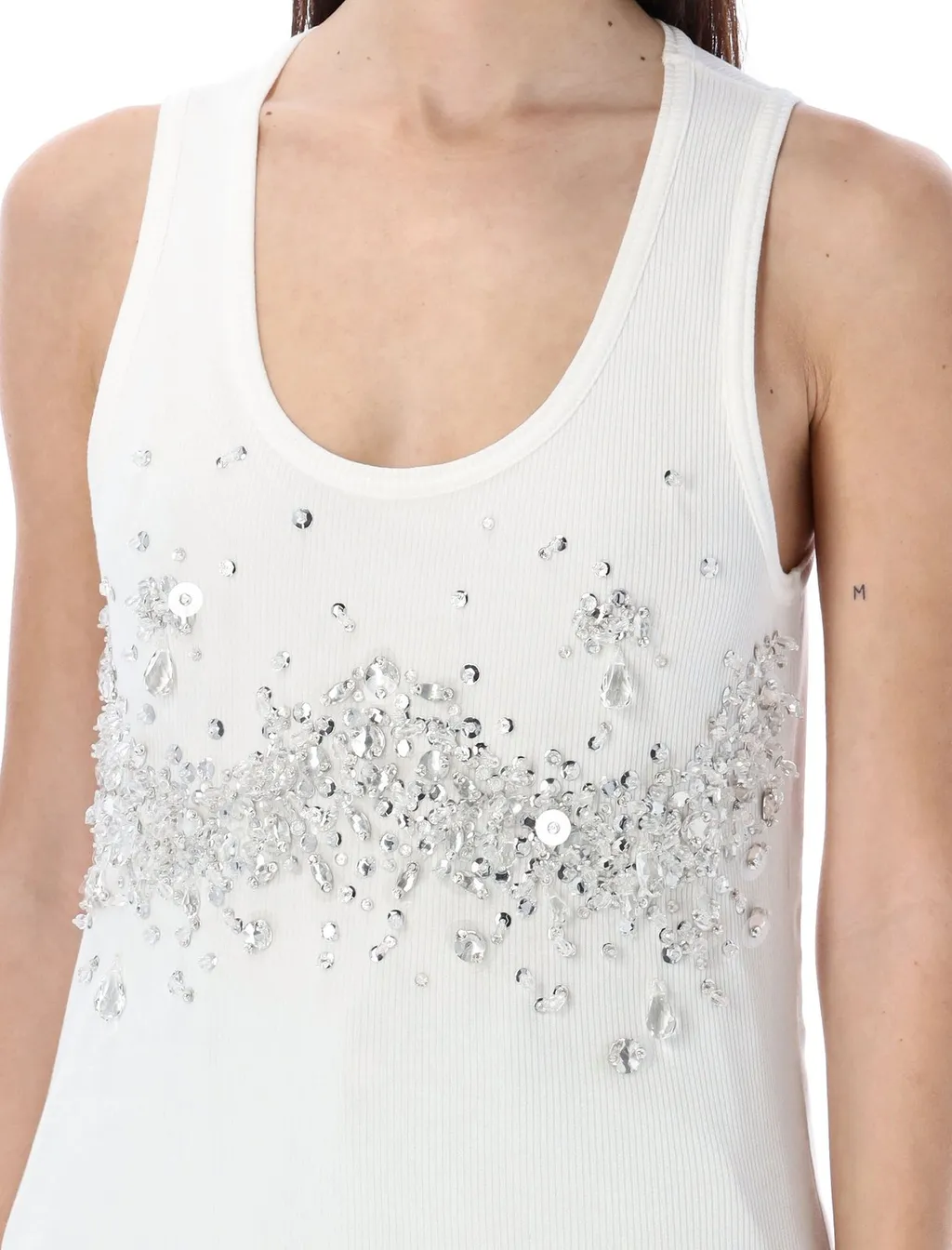 Sequins Embellished Tank Top