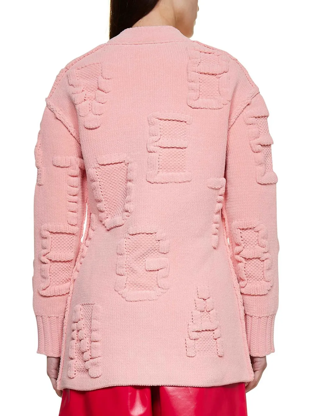 V-Neck Knit Cardigan