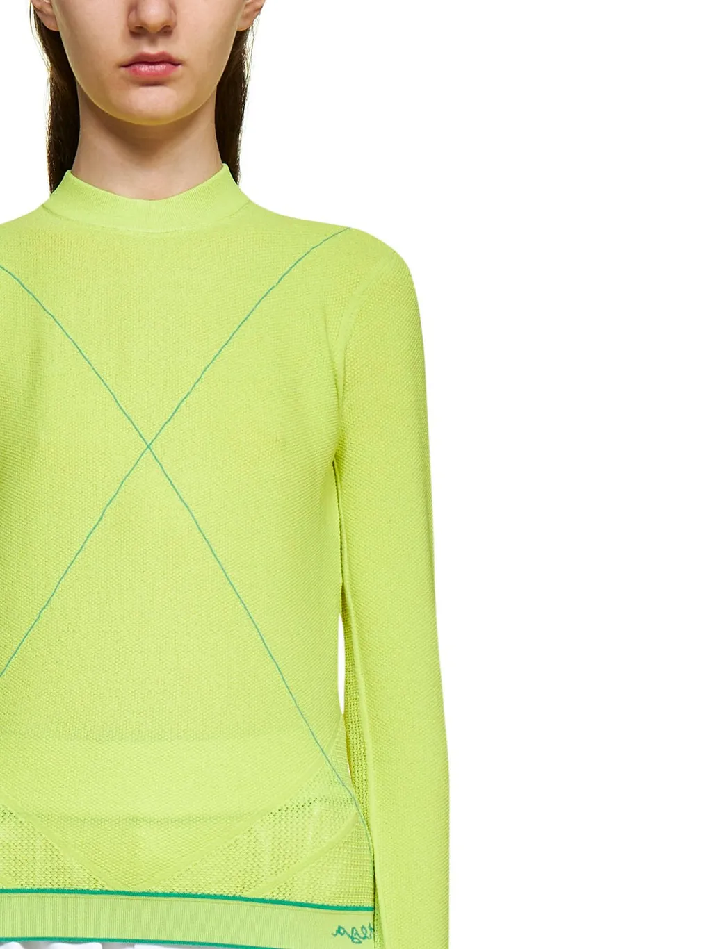 Logo Intarsia Crewneck Jumper