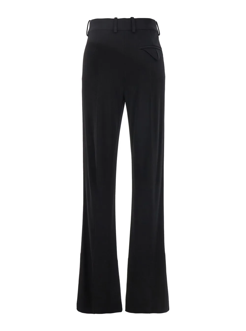 Tailored Flared-Leg Trousers