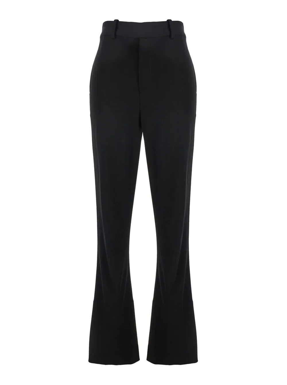 Tailored Flared-Leg Trousers