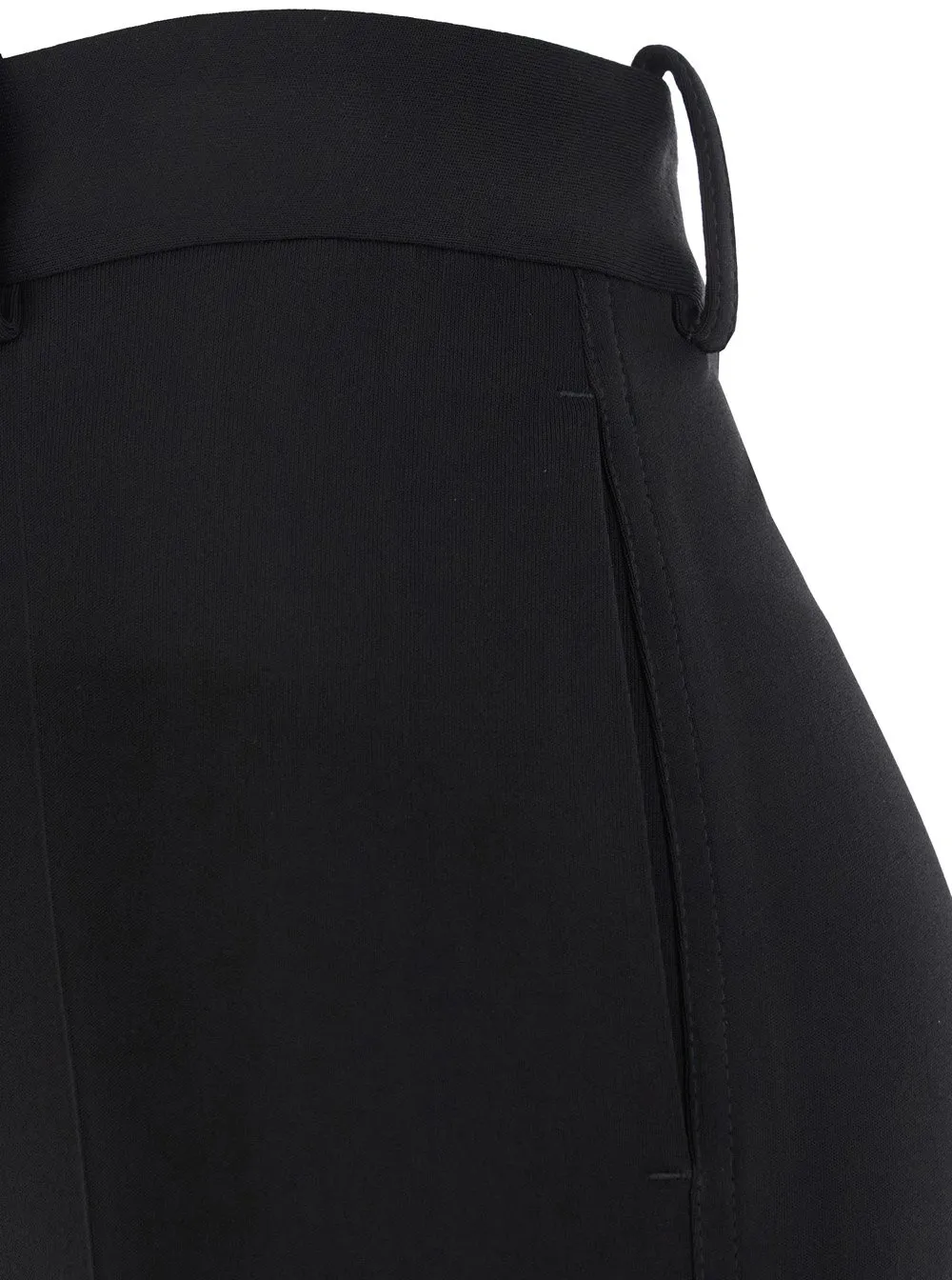 Tailored Flared-Leg Trousers