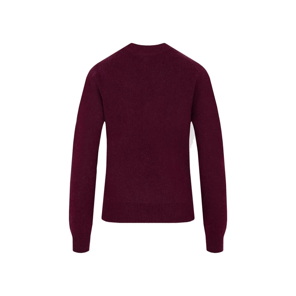 V-Neck Long-Sleeved Jumper