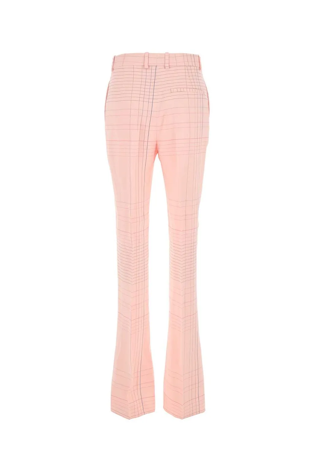 Flared Stretched Trousers