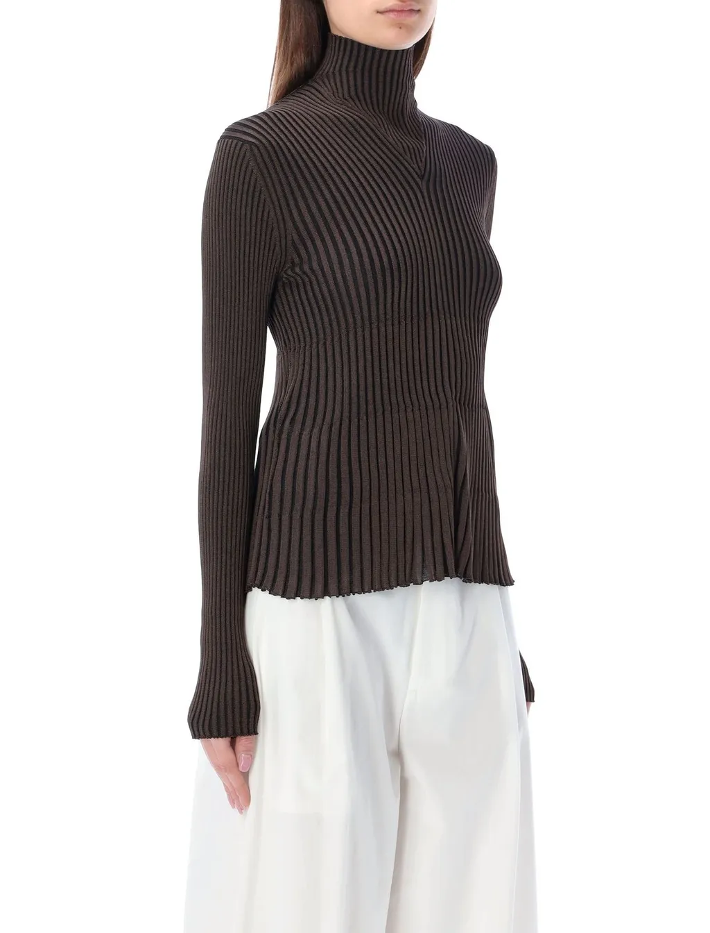 Lightweight Pleated Jumper
