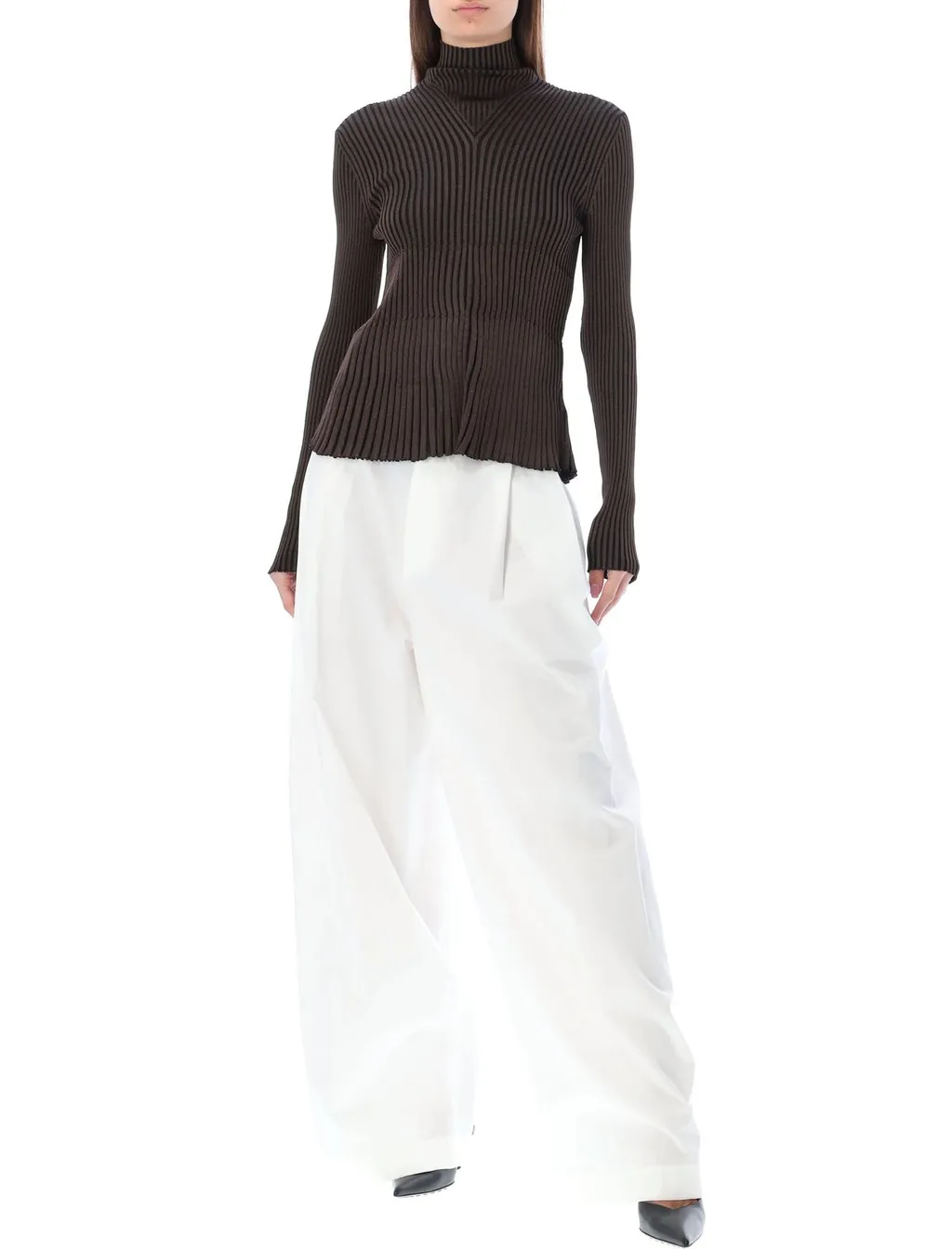 Lightweight Pleated Jumper