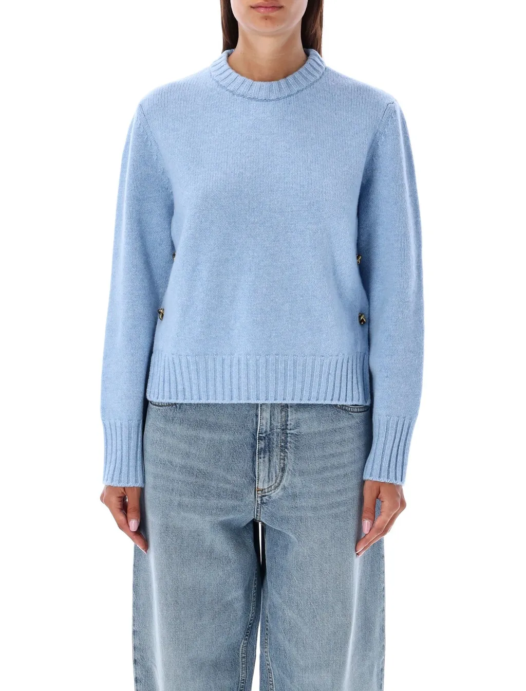 Knot Button Regular Fit Jumper