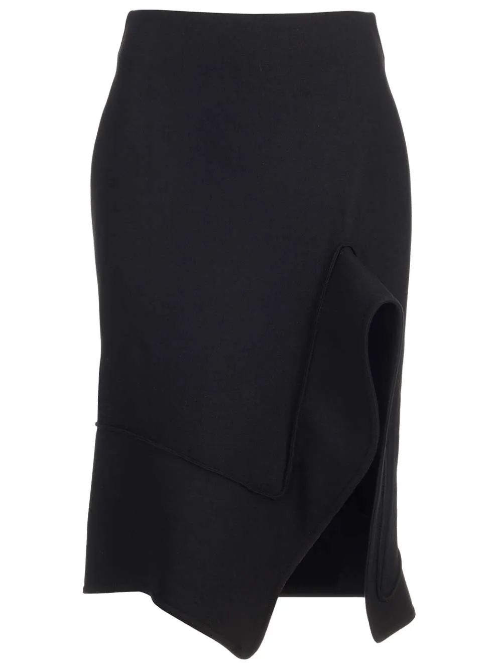 Structured Midi Skirt