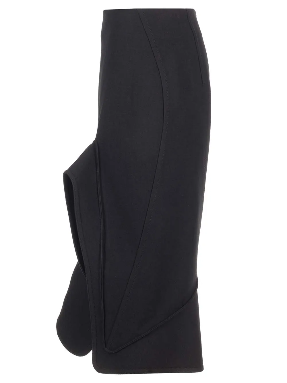 Structured Midi Skirt