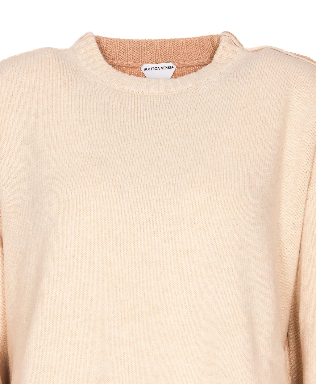 Two-Toned Knitted Jumper