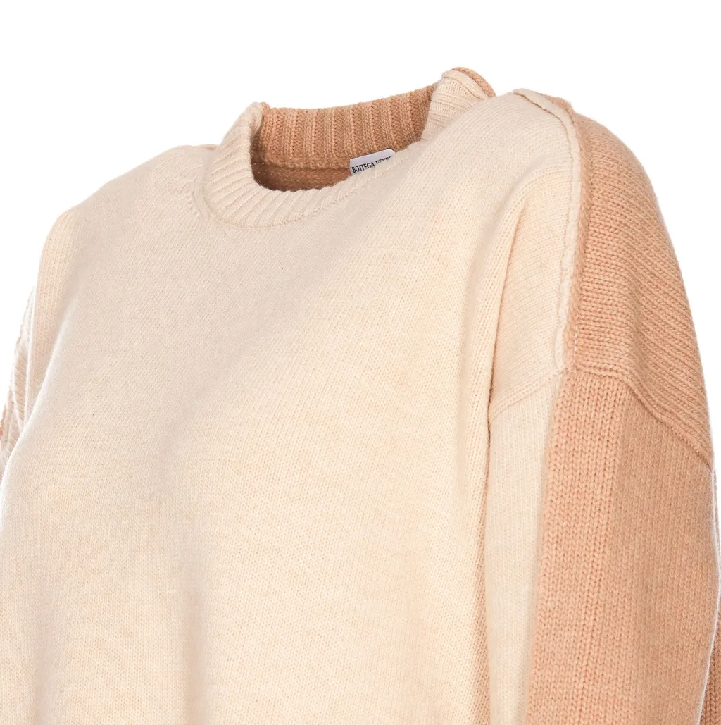 Two-Toned Knitted Jumper