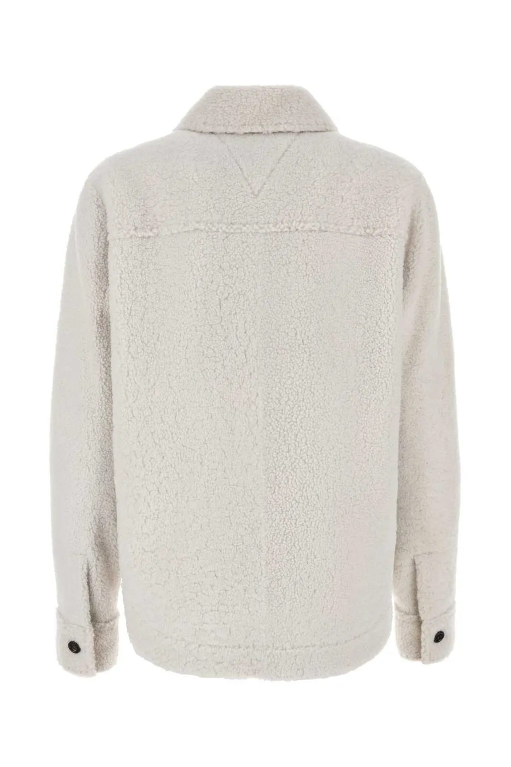 Oversized Shearling Overshirt