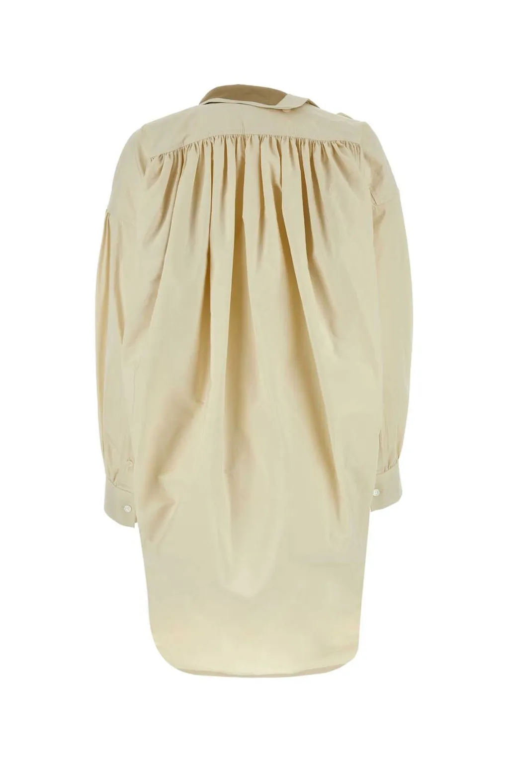 High Neck Long-Sleeved Dress