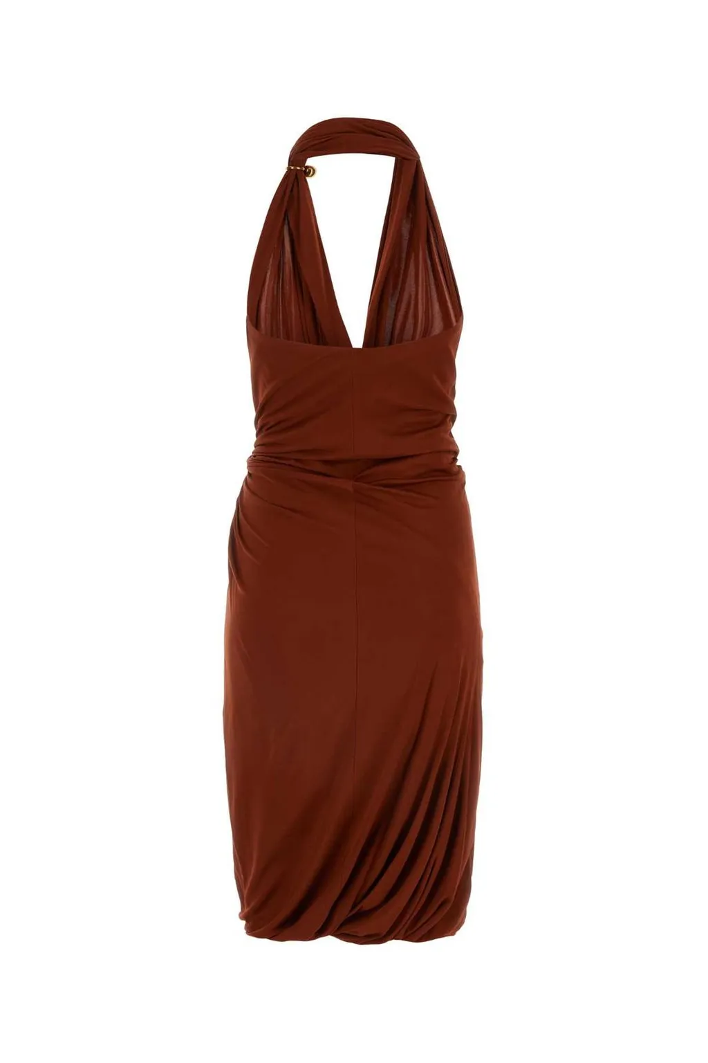 Drop Ring Detailed Midi Dress