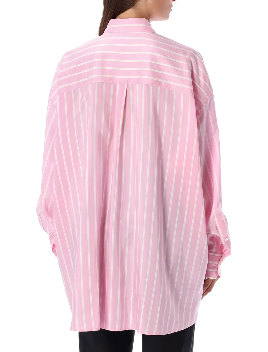Striped Oversize-Fit Shirt